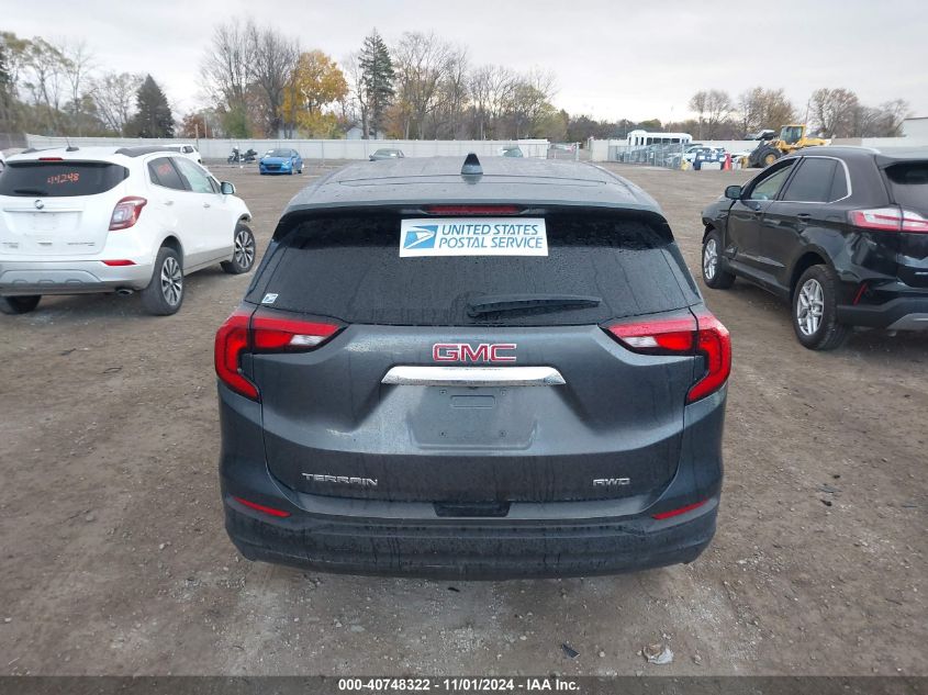 2018 GMC Terrain Sle VIN: 3GKALTEV4JL166001 Lot: 40748322