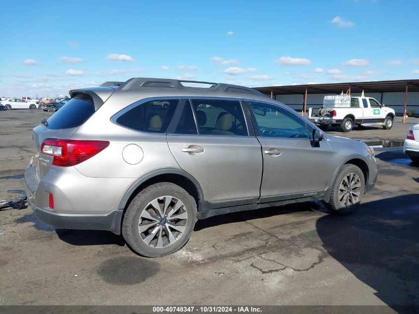 2015 Subaru Outback 2.5I Limited VIN: 4S4BSAJC5F3247230 Lot: 40748347