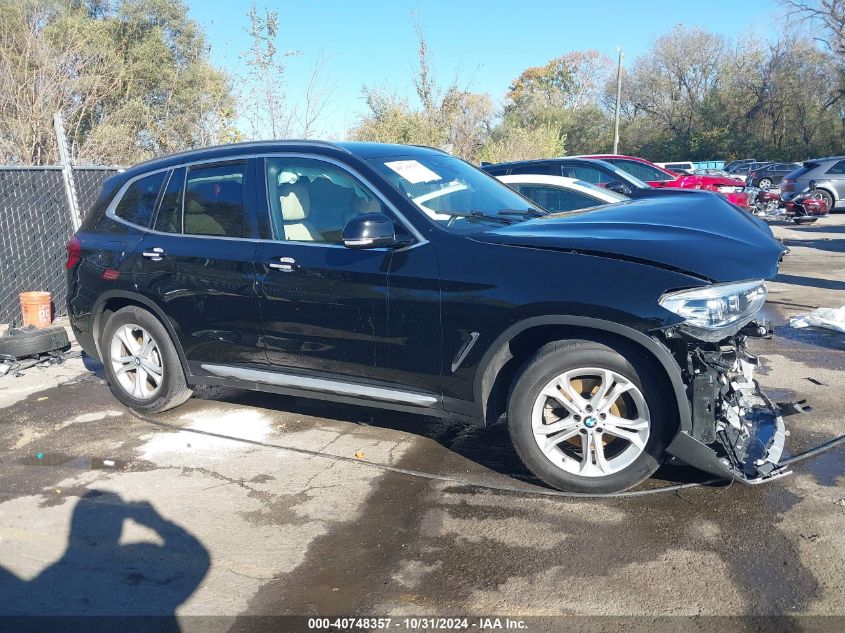 2021 BMW X3 xDrive30I VIN: 5UXTY5C0XM9G04429 Lot: 40748357