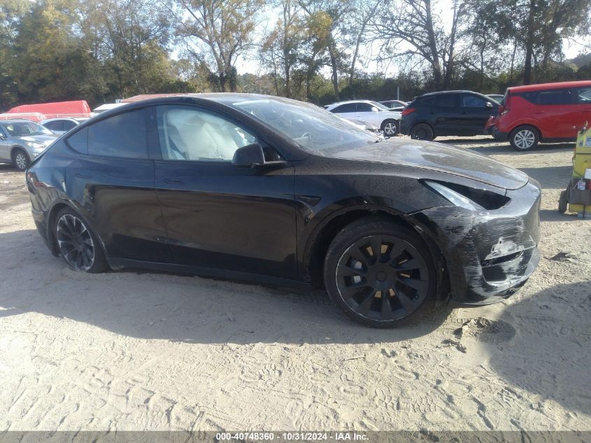 2020 TESLA MODEL Y LONG RANGE DUAL MOTOR ALL-WHEEL DRIVE - 5YJYGDEE1LF025442