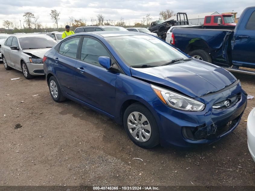 2016 Hyundai Accent Se VIN: KMHCT4AE0GU155510 Lot: 40748365