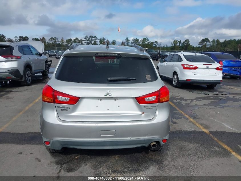 2013 Mitsubishi Outlander Sport Le VIN: 4A4AP5AU0DE024413 Lot: 40748382