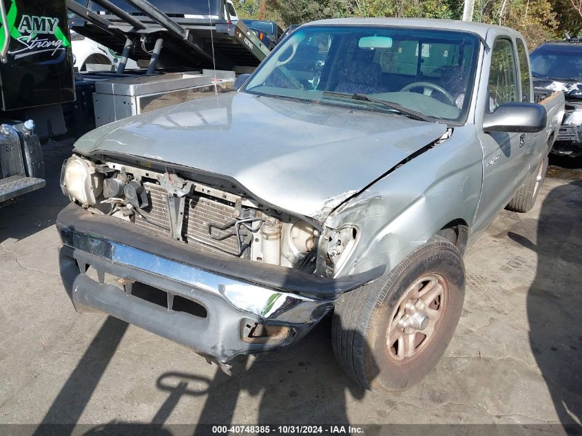 2001 Toyota Tacoma VIN: 5TEVL52N71Z773939 Lot: 40748385