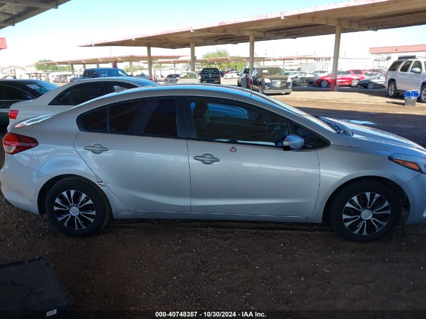 2017 Kia Forte Lx VIN: 3KPFK4A71HE052280 Lot: 40748387