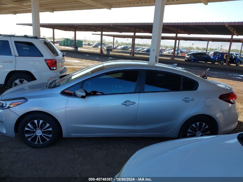 2017 Kia Forte Lx VIN: 3KPFK4A71HE052280 Lot: 40748387