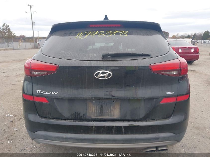 2020 Hyundai Tucson Sel VIN: KM8J3CALXLU208658 Lot: 40748398