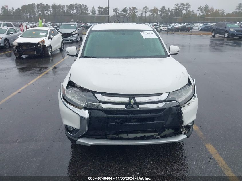 2016 Mitsubishi Outlander Se VIN: JA4AD3A30GZ025001 Lot: 40748404