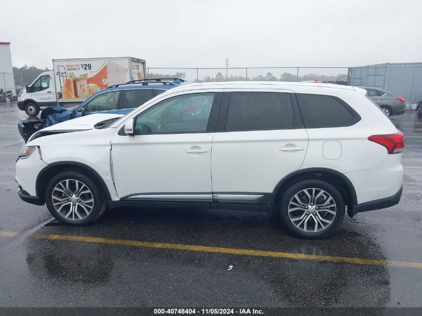 2016 Mitsubishi Outlander Se VIN: JA4AD3A30GZ025001 Lot: 40748404