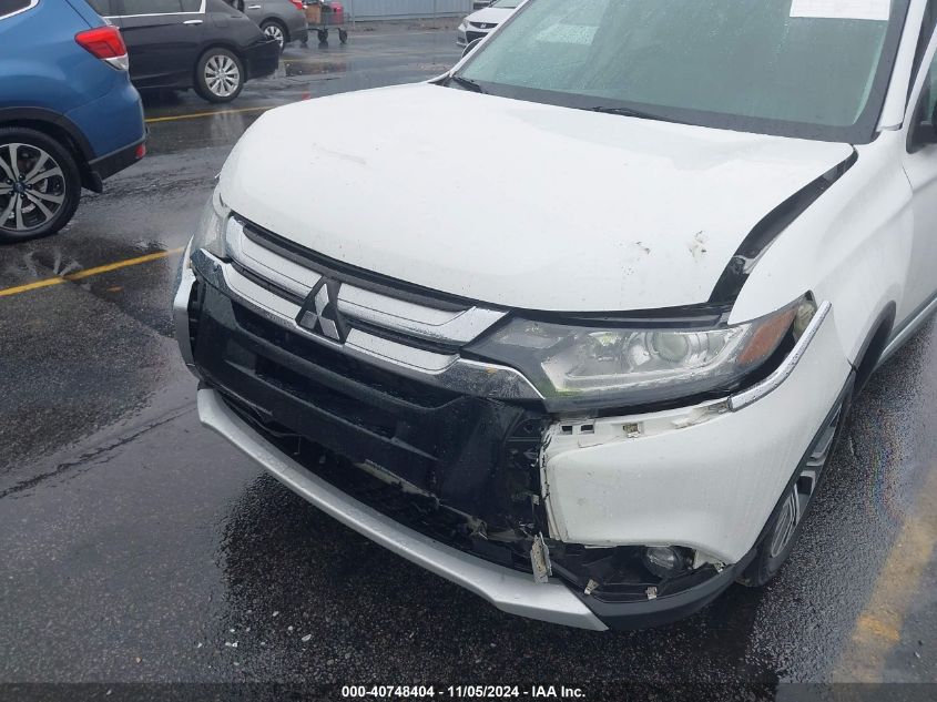 2016 Mitsubishi Outlander Se VIN: JA4AD3A30GZ025001 Lot: 40748404