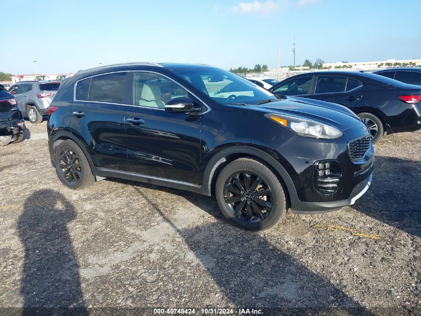 2019 Kia Sportage Ex VIN: KNDPN3ACXK7567160 Lot: 40748424