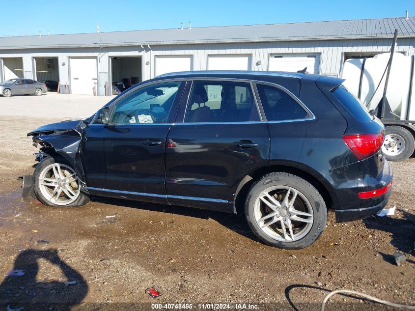 2014 Audi Q5 2.0T Premium VIN: WA1LFAFP4EA073616 Lot: 40748455