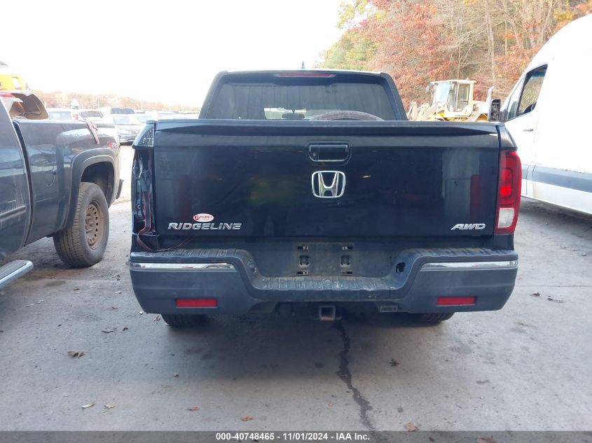 2019 Honda Ridgeline Sport VIN: 5FPYK3F15KB040813 Lot: 40748465