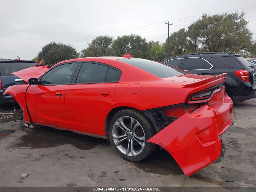 2020 Dodge Charger Gt Rwd VIN: 2C3CDXHG3LH224301 Lot: 40748476