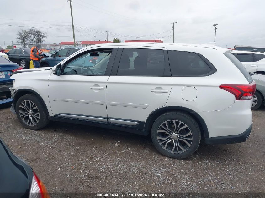 2017 Mitsubishi Outlander Se VIN: JA4AD3A30HZ011200 Lot: 40748486