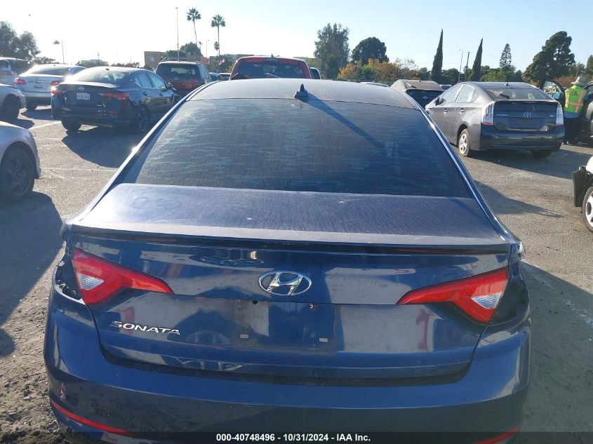 2015 Hyundai Sonata Se VIN: 5NPE24AF1FH141911 Lot: 40748496