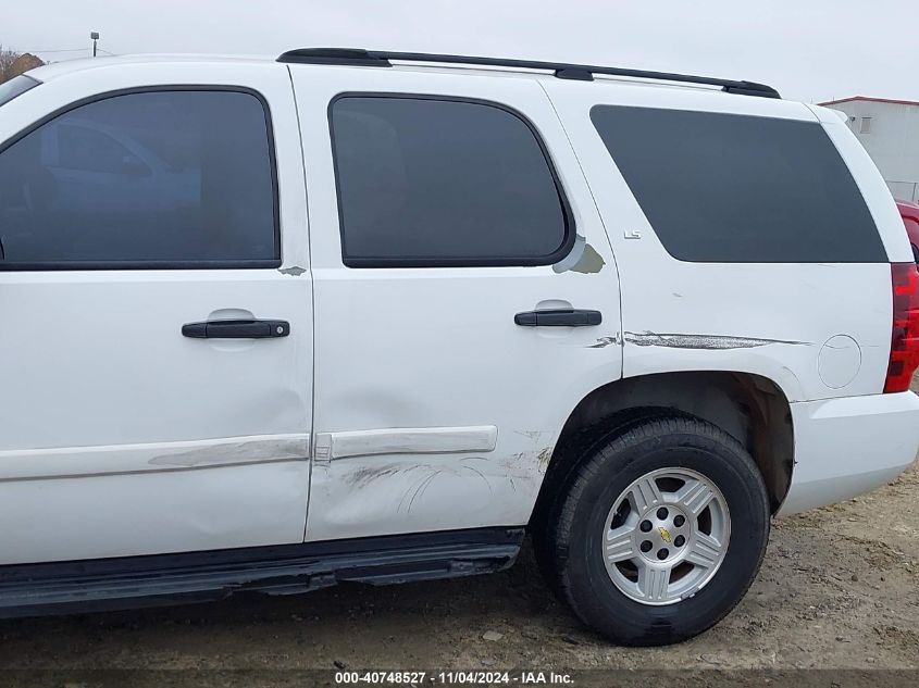 2007 Chevrolet Tahoe Ls VIN: 1GNFC13087J202289 Lot: 40748527