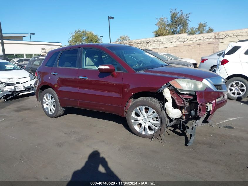 2011 Acura Rdx VIN: 5J8TB2H25BA000213 Lot: 40748529