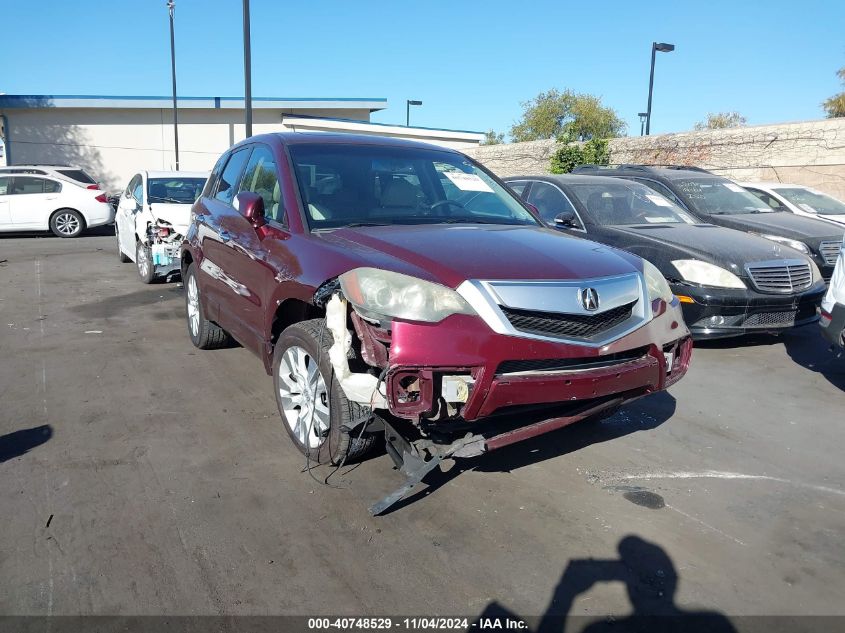 2011 Acura Rdx VIN: 5J8TB2H25BA000213 Lot: 40748529