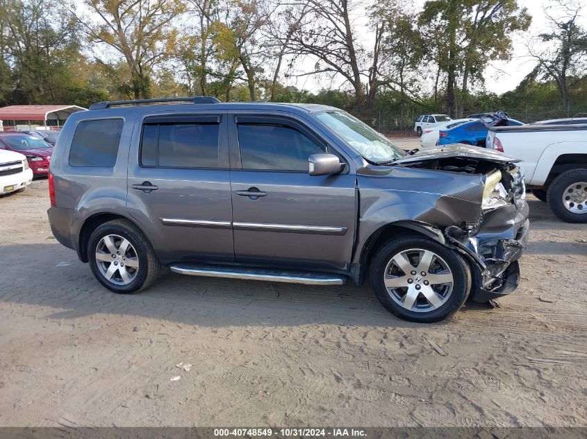 2014 Honda Pilot Touring VIN: 5FNYF4H90EB020382 Lot: 40748549