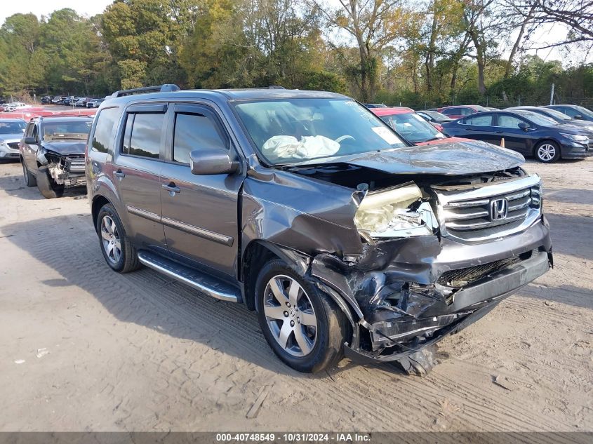 2014 Honda Pilot Touring VIN: 5FNYF4H90EB020382 Lot: 40748549