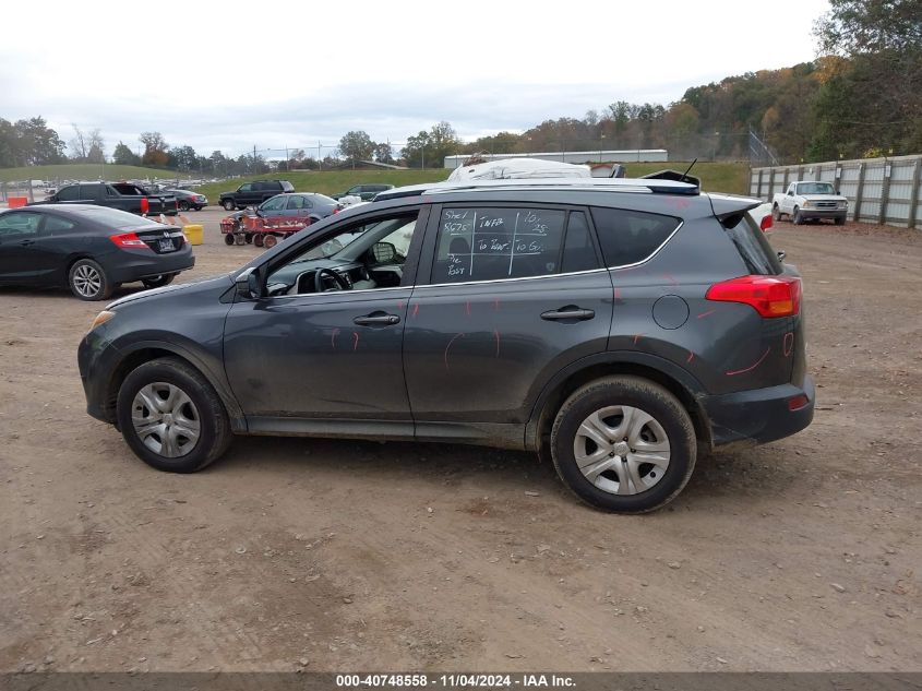 2015 Toyota Rav4 Le VIN: JTMBFREV5FD118675 Lot: 40748558