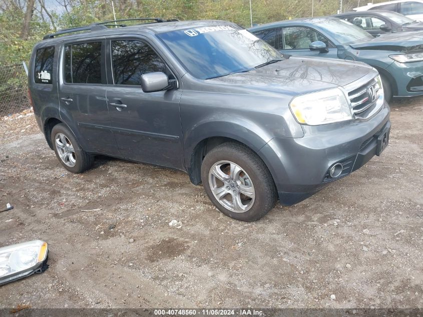 2012 Honda Pilot Ex-L VIN: 5FNYF4H50CB034275 Lot: 40748560