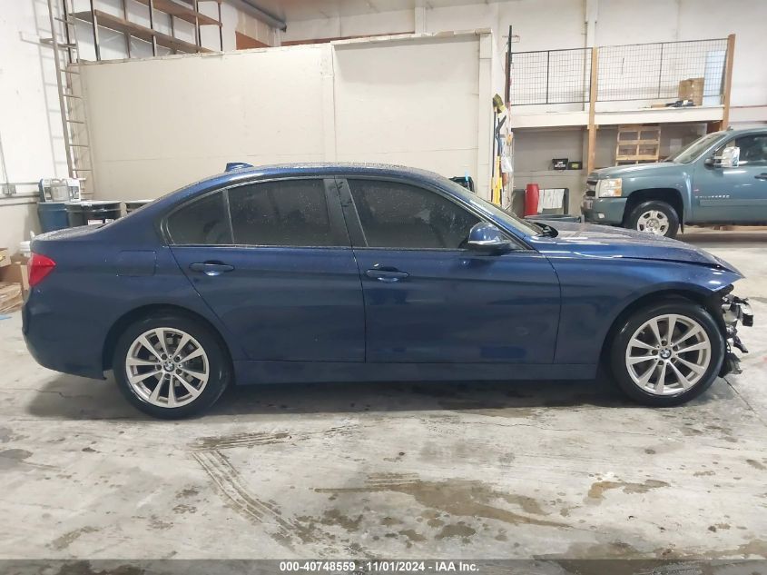 2017 BMW 320I xDrive VIN: WBA8E5G34HNU45113 Lot: 40748559