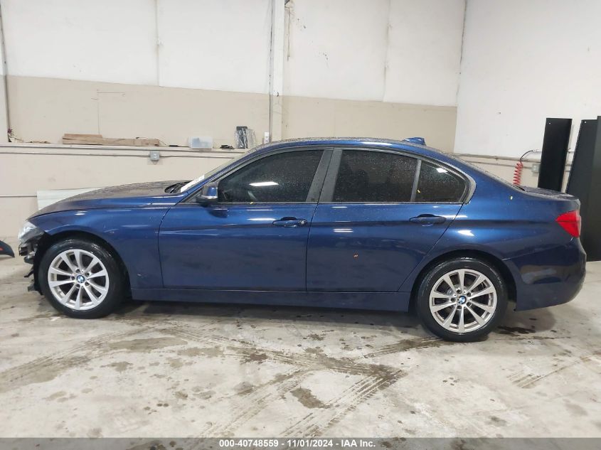 2017 BMW 320I xDrive VIN: WBA8E5G34HNU45113 Lot: 40748559