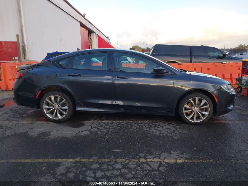 2016 Chrysler 200 S VIN: 1C3CCCDG2GN185196 Lot: 40748563