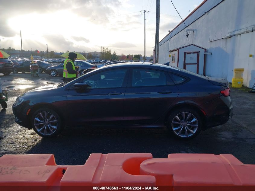 2016 Chrysler 200 S VIN: 1C3CCCDG2GN185196 Lot: 40748563