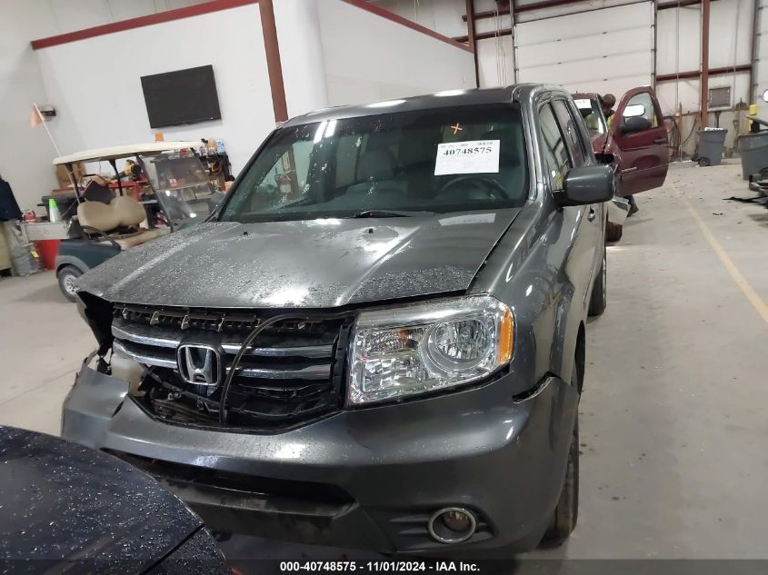 2013 Honda Pilot Ex VIN: 5FNYF4H42DB024727 Lot: 40748575