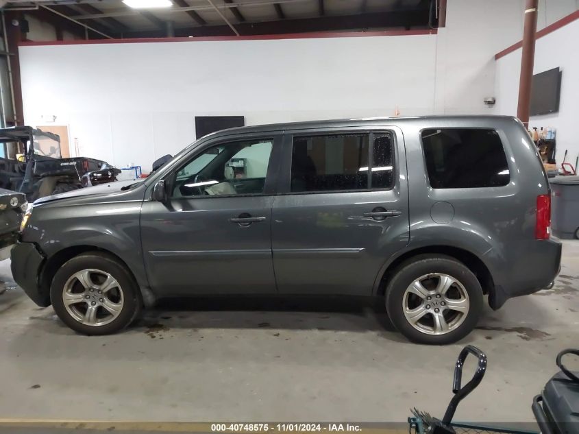 2013 Honda Pilot Ex VIN: 5FNYF4H42DB024727 Lot: 40748575