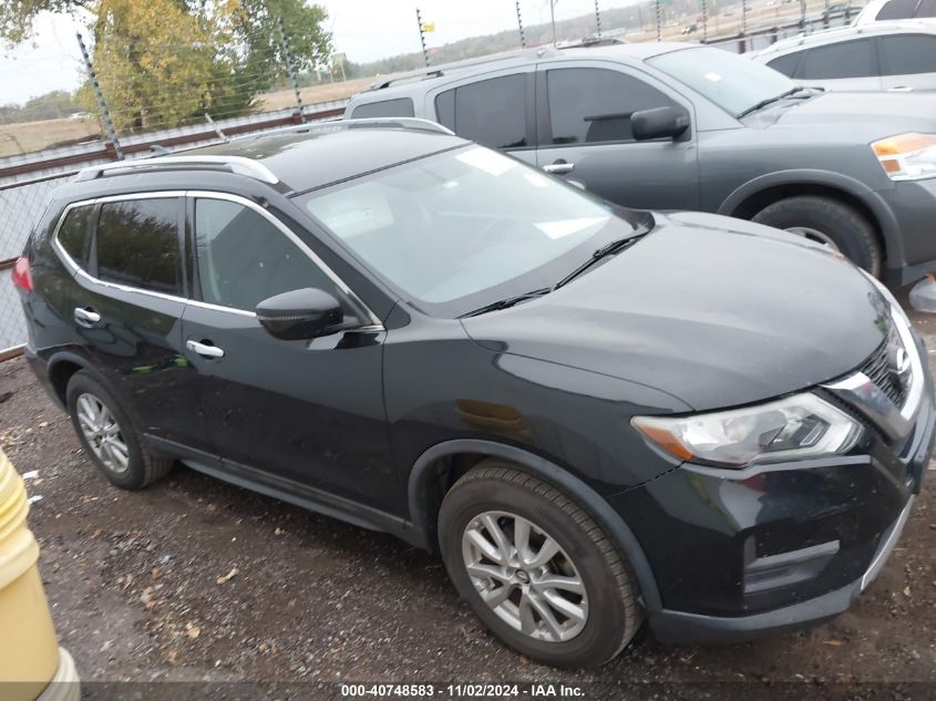 2017 Nissan Rogue Sv VIN: 5N1AT2MTXHC819941 Lot: 40748583