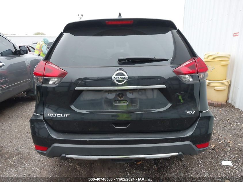 2017 Nissan Rogue Sv VIN: 5N1AT2MTXHC819941 Lot: 40748583