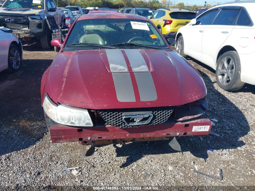 2004 Ford Mustang Premium VIN: 1FAFP40474F116921 Lot: 40748593