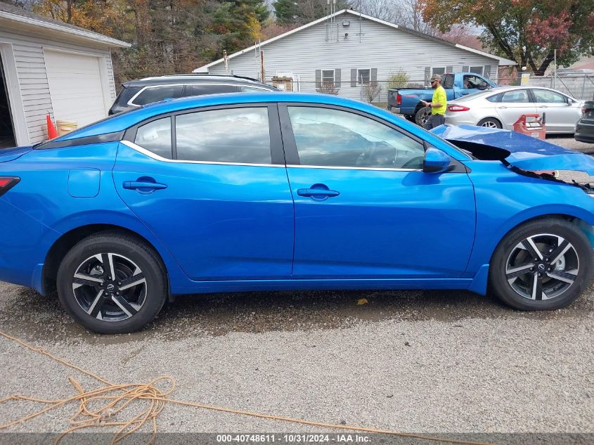 2024 Nissan Sentra Sv Xtronic Cvt VIN: 3N1AB8CV4RY344490 Lot: 40748611