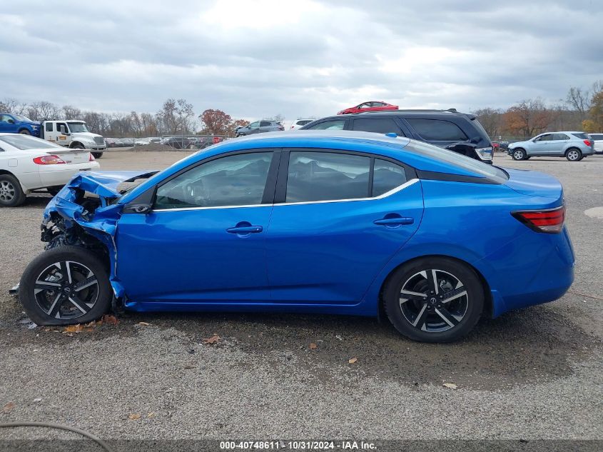 2024 Nissan Sentra Sv Xtronic Cvt VIN: 3N1AB8CV4RY344490 Lot: 40748611