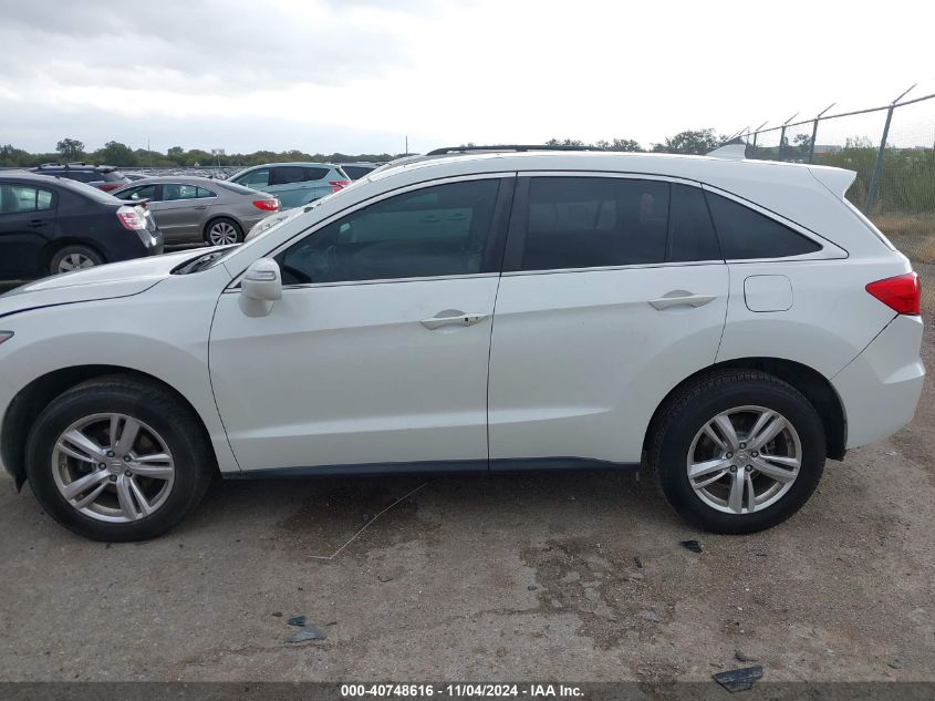 2015 Acura Rdx VIN: 5J8TB3H35FL005551 Lot: 40748616