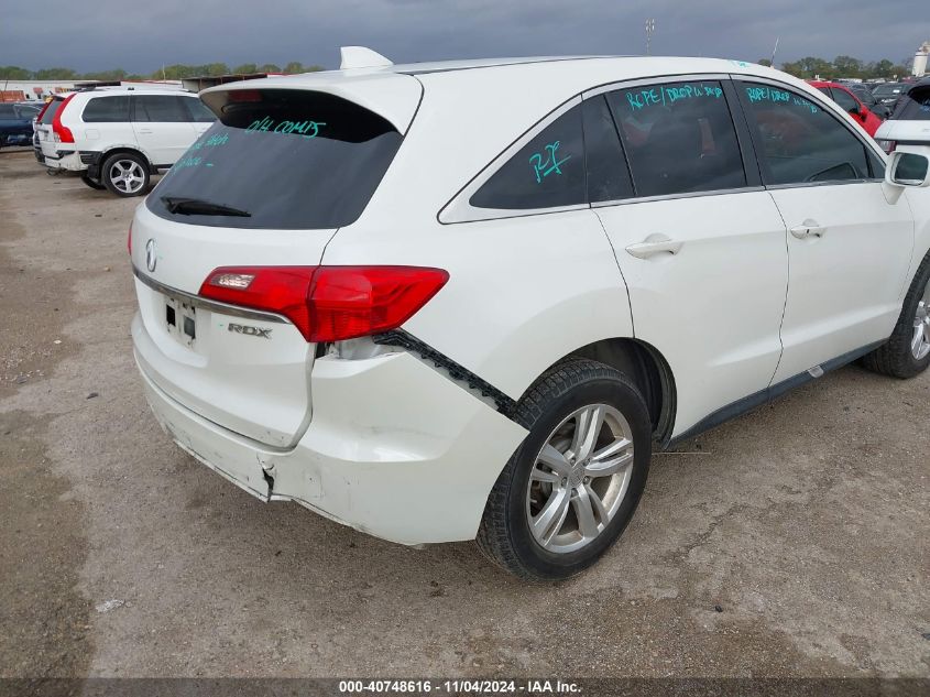 2015 Acura Rdx VIN: 5J8TB3H35FL005551 Lot: 40748616