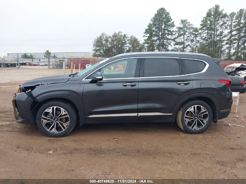 2020 Hyundai Santa Fe Limited VIN: 5NMS53AA7LH282760 Lot: 40748625