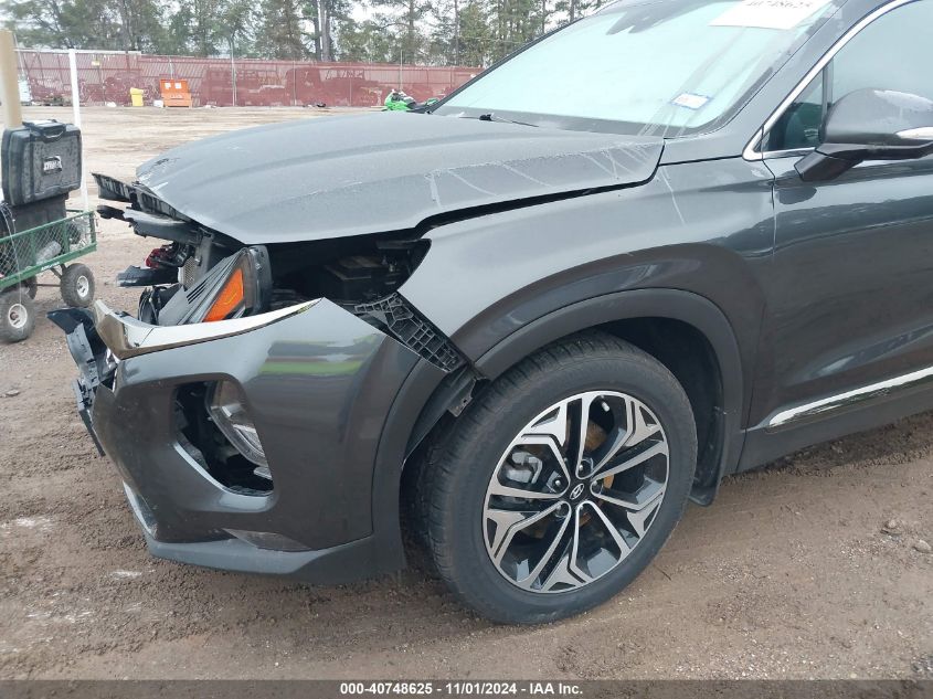 2020 Hyundai Santa Fe Limited VIN: 5NMS53AA7LH282760 Lot: 40748625