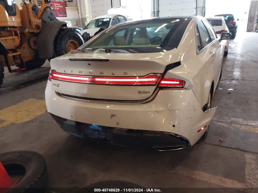 2013 Lincoln Mkz Hybrid VIN: 3LN6L2LU4DR808333 Lot: 40748629