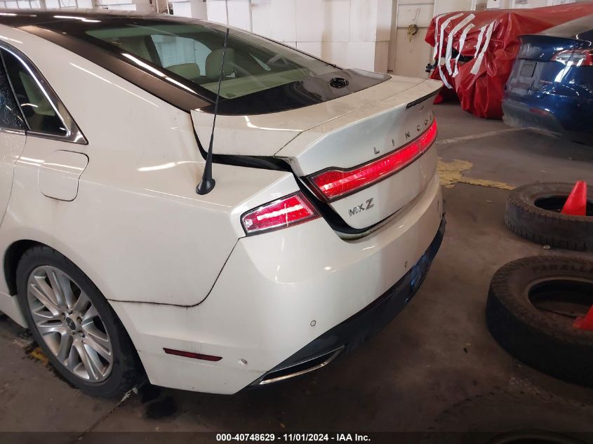 2013 Lincoln Mkz Hybrid VIN: 3LN6L2LU4DR808333 Lot: 40748629