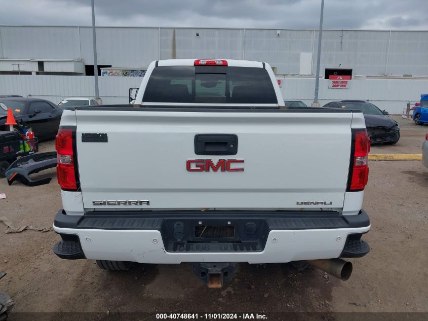 2016 GMC Sierra 2500Hd Denali VIN: 1GT12UE87GF280785 Lot: 40748641