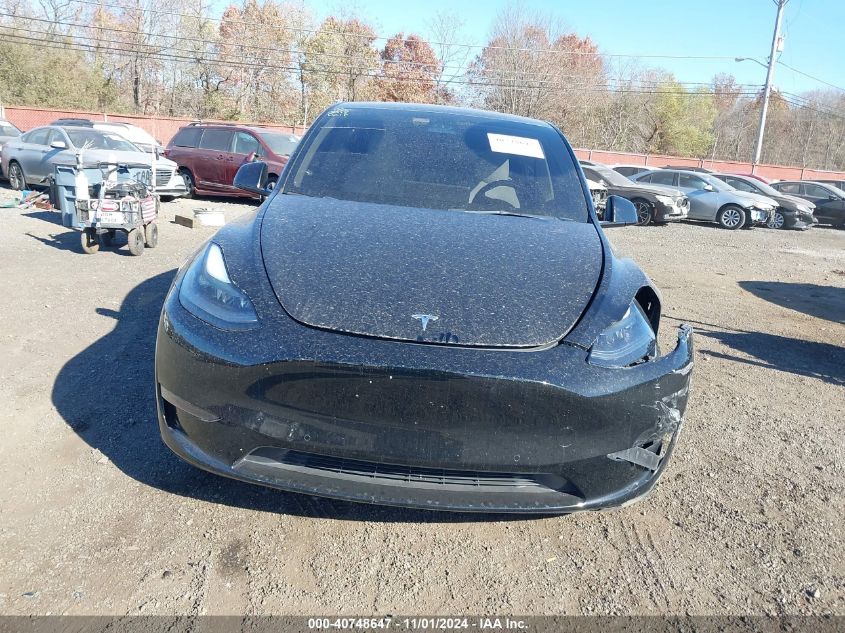 2021 Tesla Model Y Performance Dual Motor All-Wheel Drive VIN: 5YJYGDEF0MF215890 Lot: 40748647