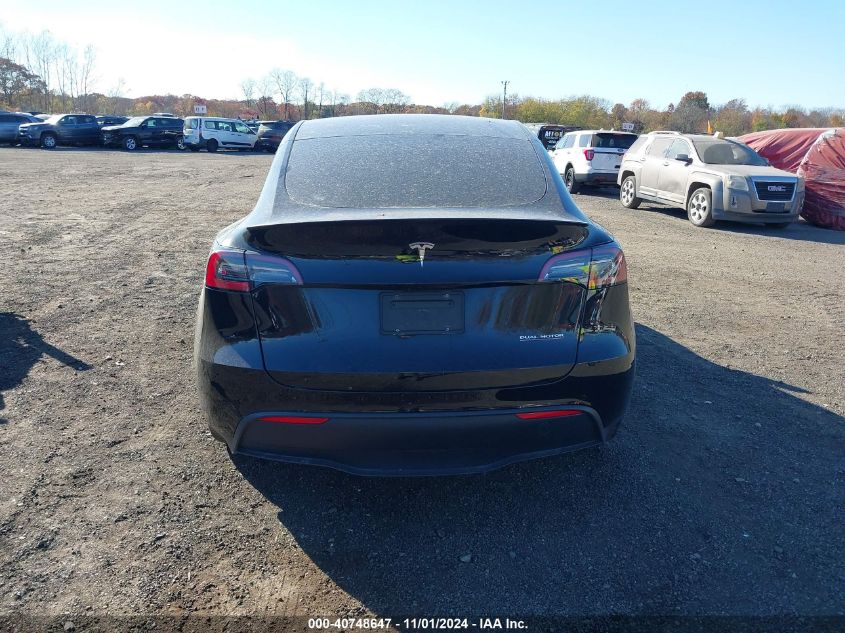 2021 Tesla Model Y Performance Dual Motor All-Wheel Drive VIN: 5YJYGDEF0MF215890 Lot: 40748647