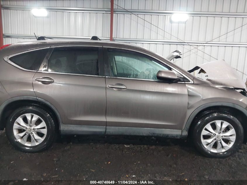 2014 Honda Cr-V Ex-L VIN: 2HKRM3H73EH511985 Lot: 40748649