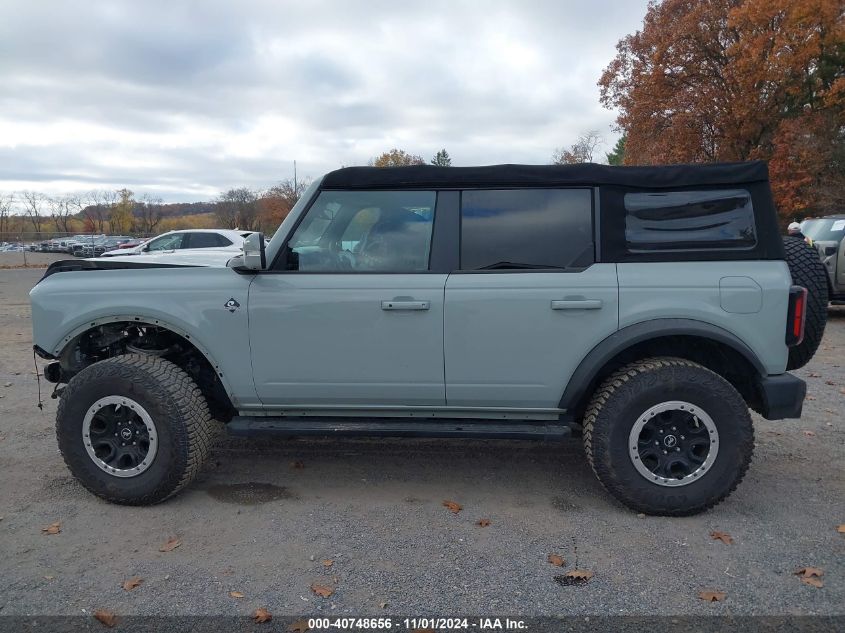 2022 Ford Bronco Outer Banks VIN: 1FMDE5DH1NLA89286 Lot: 40748656