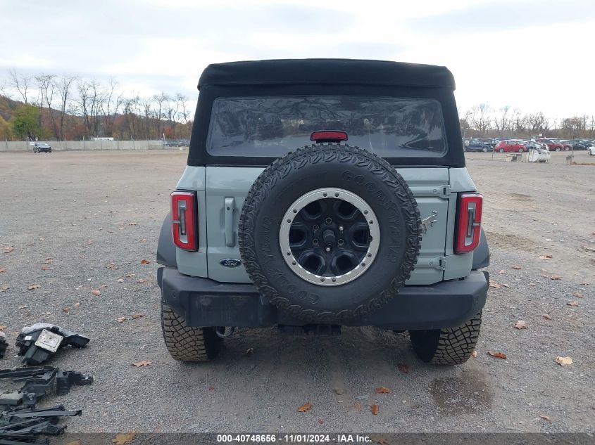 2022 Ford Bronco Outer Banks VIN: 1FMDE5DH1NLA89286 Lot: 40748656