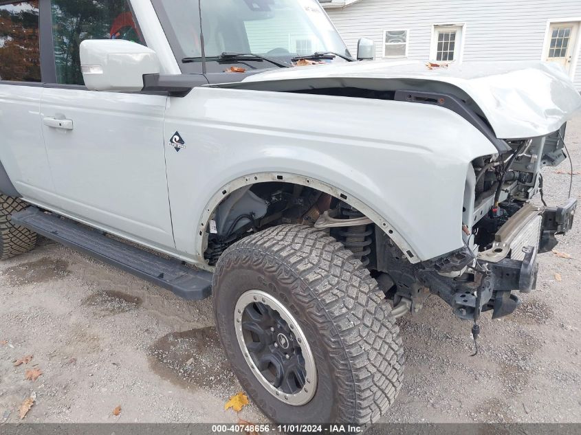 2022 Ford Bronco Outer Banks VIN: 1FMDE5DH1NLA89286 Lot: 40748656